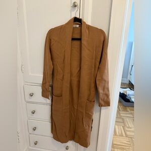 Babaton Tan Knit Cardigan